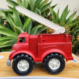 Green Toys Fire Truck Firetruck Red Pretend Play Toys Toddler Vehicle No BPA, ph